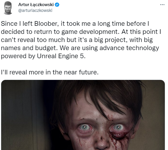 《灵媒》前开发者公布新游戏艺图 新恐怖游戏制作中