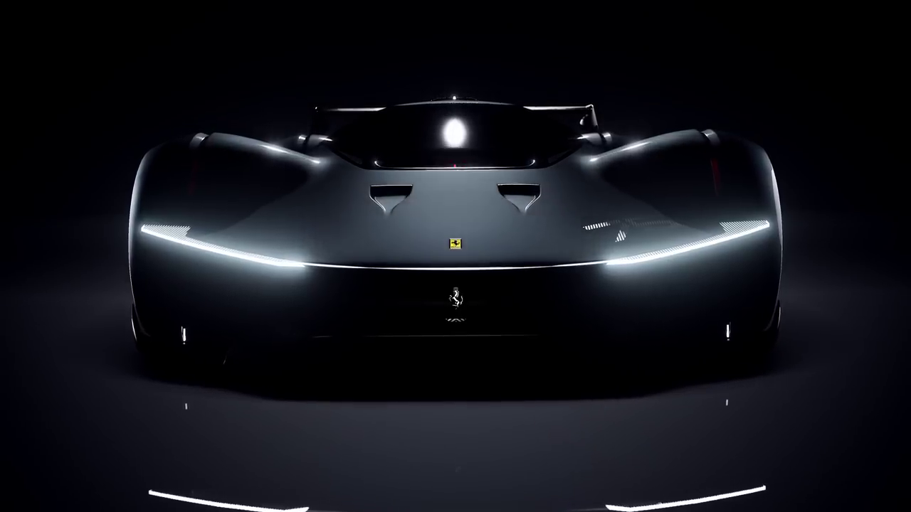法拉利概念车展示 仅存在于《GT赛车7》游戏中