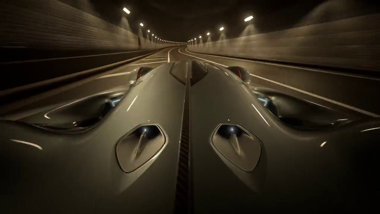 法拉利概念车展示 仅存在于《GT赛车7》游戏中