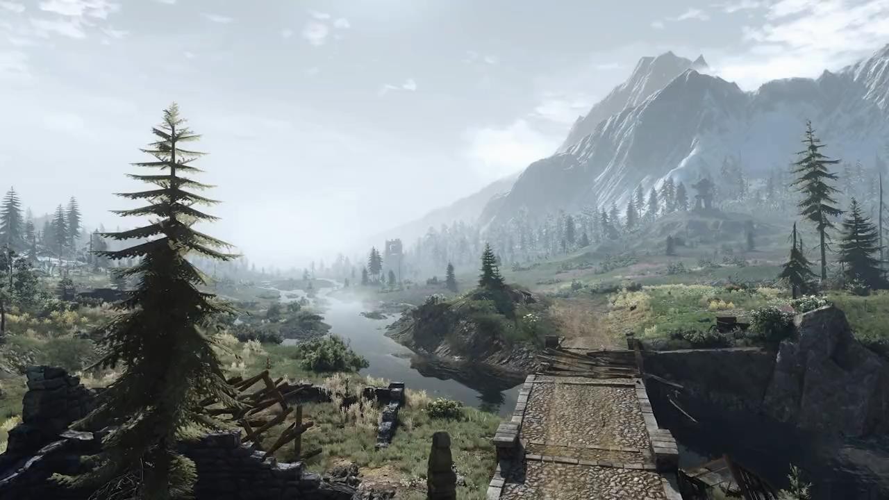 《巫师3》次世代版绝美风景欣赏 画面惊艳玩家震撼