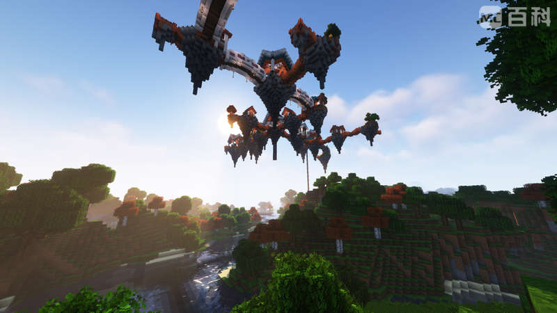 《我的世界》v1.16.5天空村庄MOD