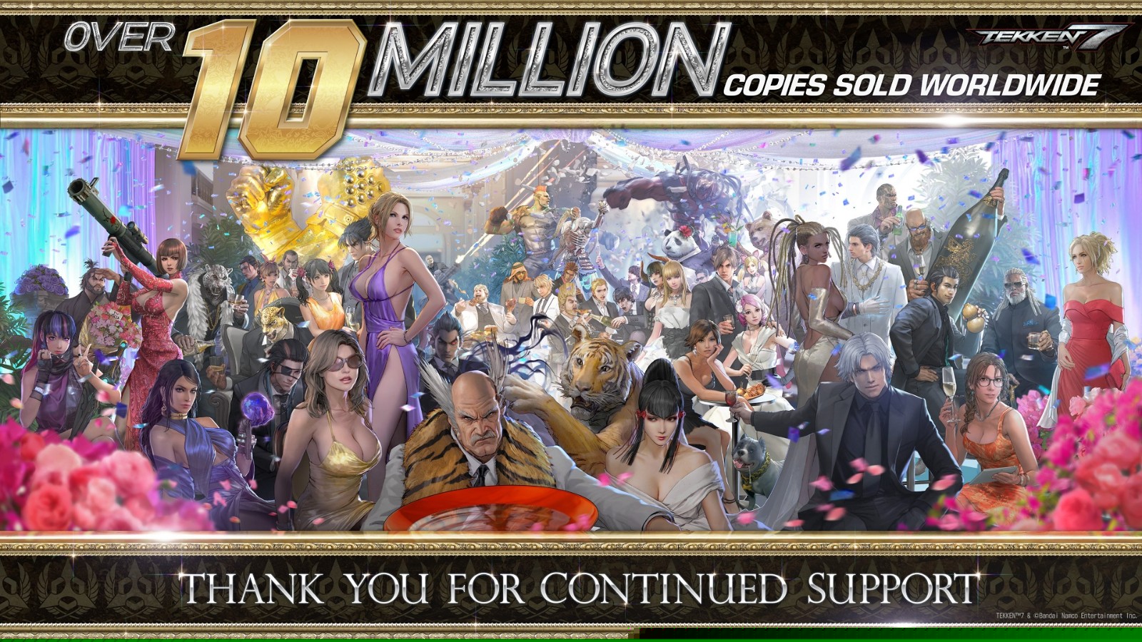 《铁拳7》销量超1000万 全系列销量破5400万