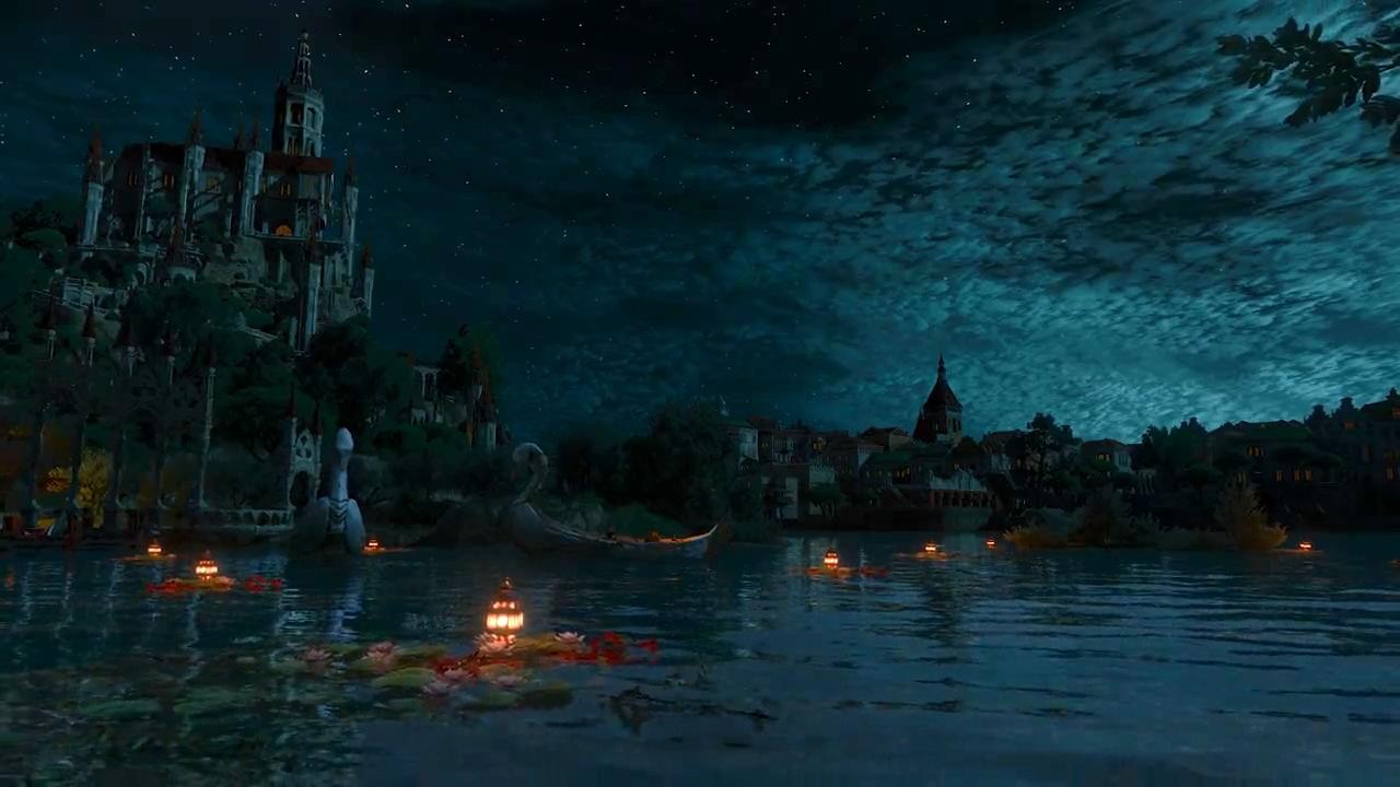《巫师3》次世代版DLC血与酒演示 陶森特绝美风景
