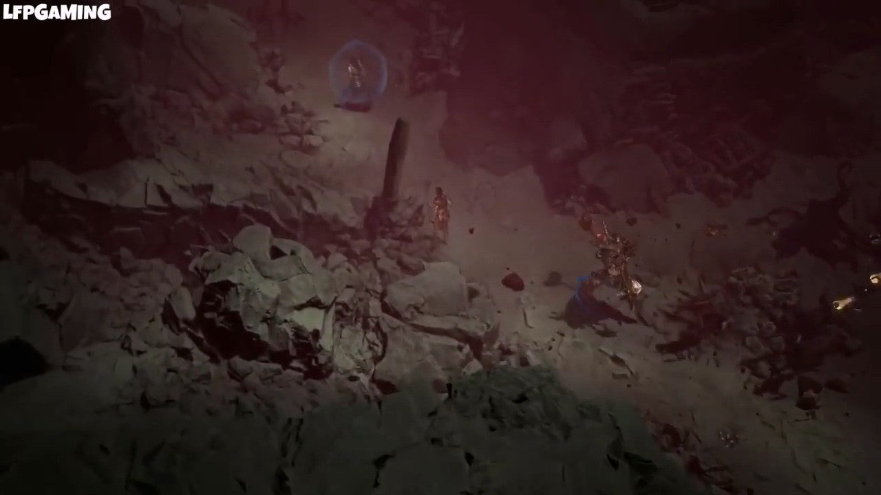 《暗黑破坏神4》40分钟实机演示 展示Boss战和捏人