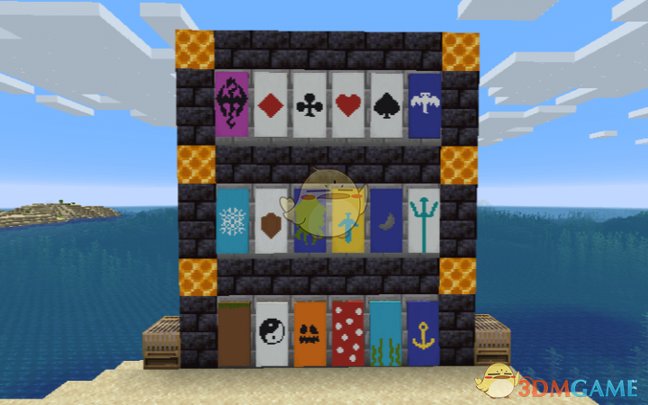 《我的世界》v1.16.5更多旗帜MOD