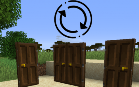 《我的世界》v1.18.2自动门MOD