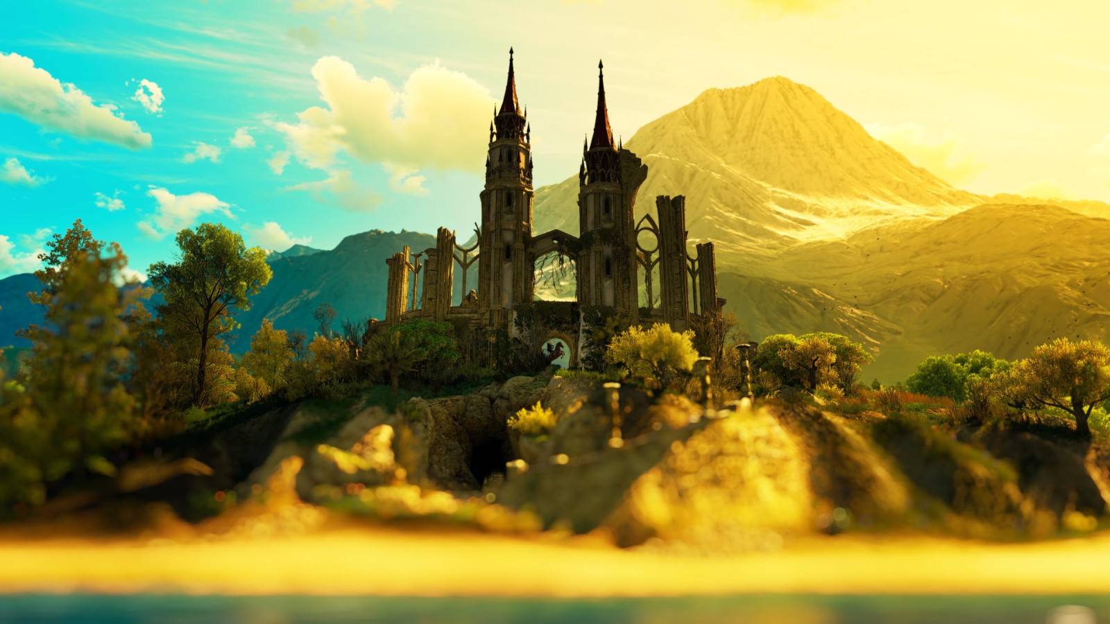 《巫师3：狂猎》次世代拍照模式美图赏 风景太美丽