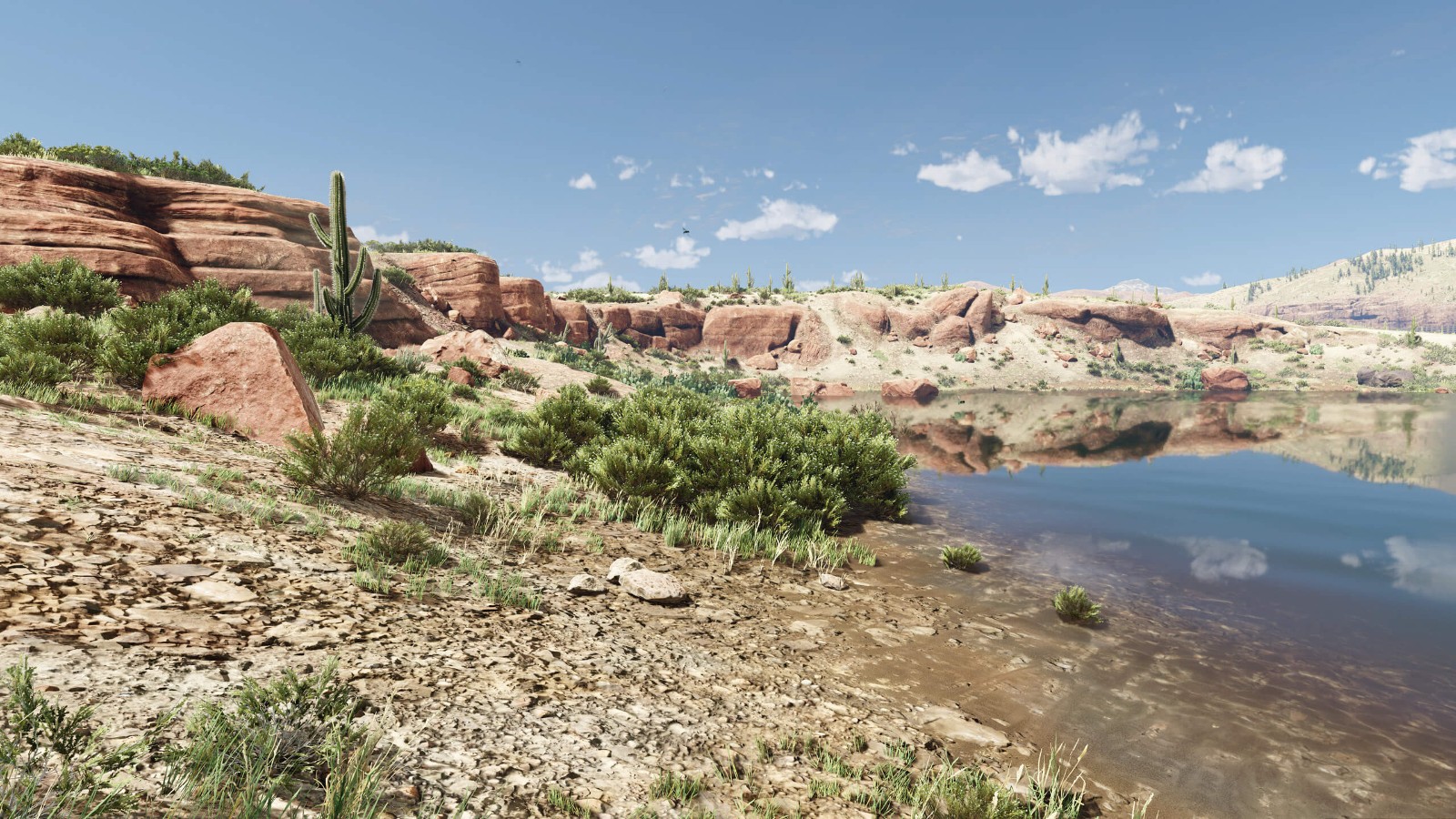 《荒野大镖客2》高清材质包 让地面和岩石更真实