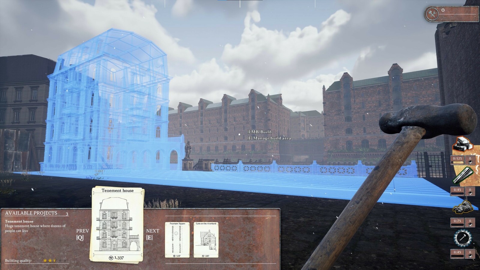 模拟建造游戏《二战重建者》在Steam发售 支持中文