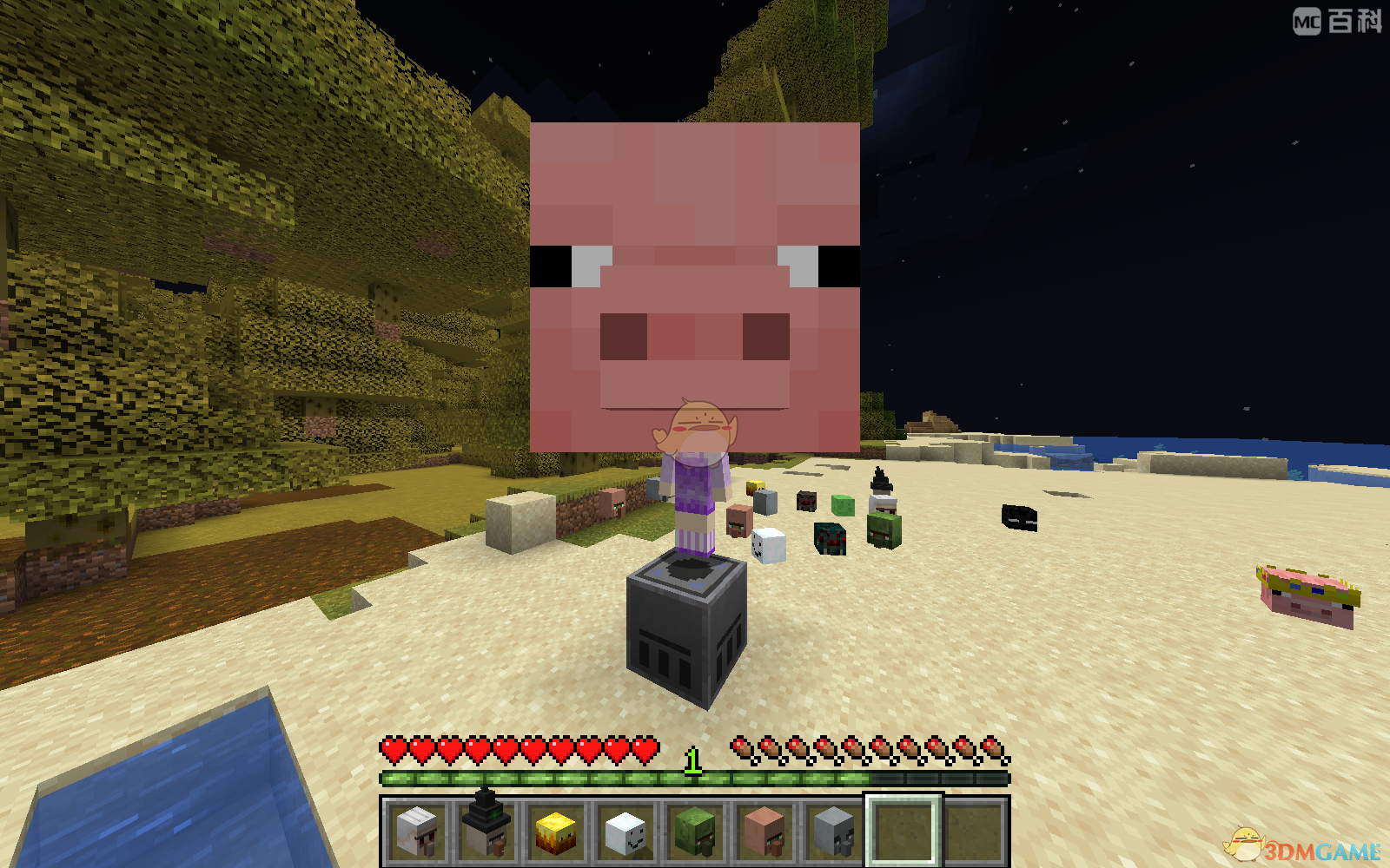 《我的世界》v1.16.5头颅工艺MOD