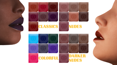 《赛博朋克2077》Vesnace口红系列MOD下载