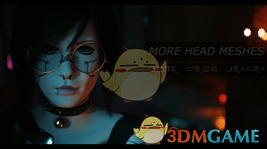 《赛博朋克2077》More Head Meshes（更多头部网格）MOD下载