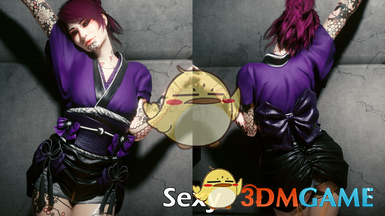 《赛博朋克2077》六号白银商店-FFVII蒂法和服MOD下载