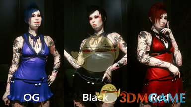 《赛博朋克2077》六号白银商店-FFVII蒂法短裙MOD下载