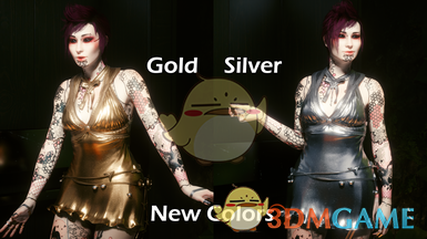 《赛博朋克2077》六号白银商店-FFVII蒂法短裙MOD下载