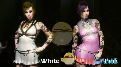 《赛博朋克2077》六号白银商店-FFVII蒂法短裙MOD下载