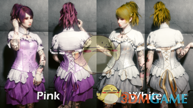 《赛博朋克2077》六号白银商店-FFVII克劳德女装MOD下载
