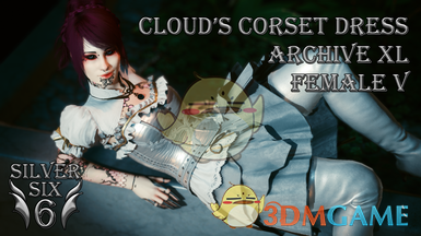 《赛博朋克2077》六号白银商店-FFVII克劳德女装MOD下载