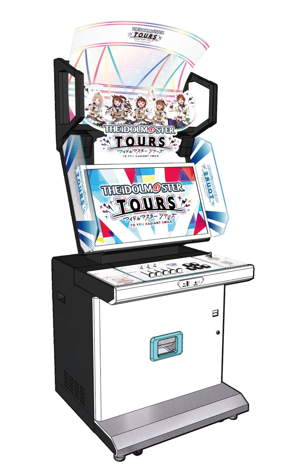 万代公布《偶像大师TOURS》街机 今夏日本推出