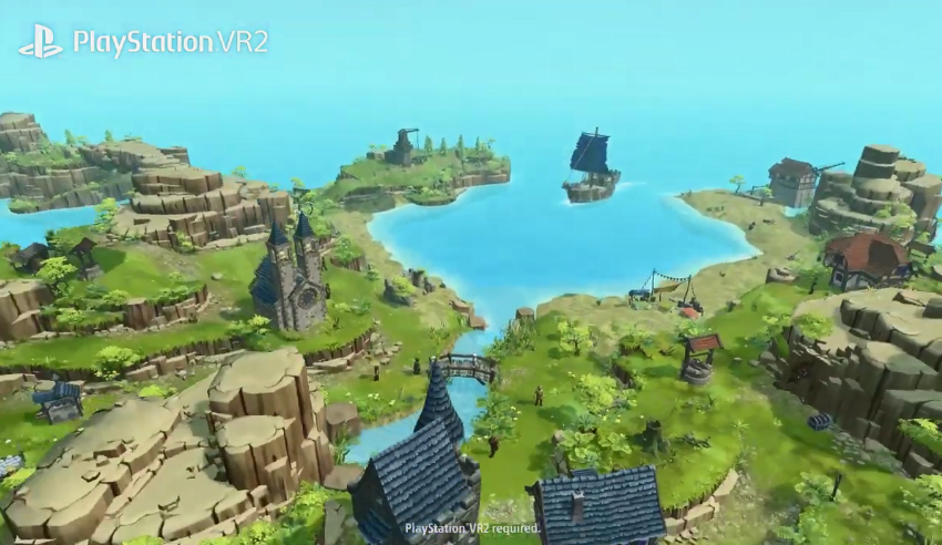PS VR2新游《家园 VR》新演示 中世纪背景城市建设