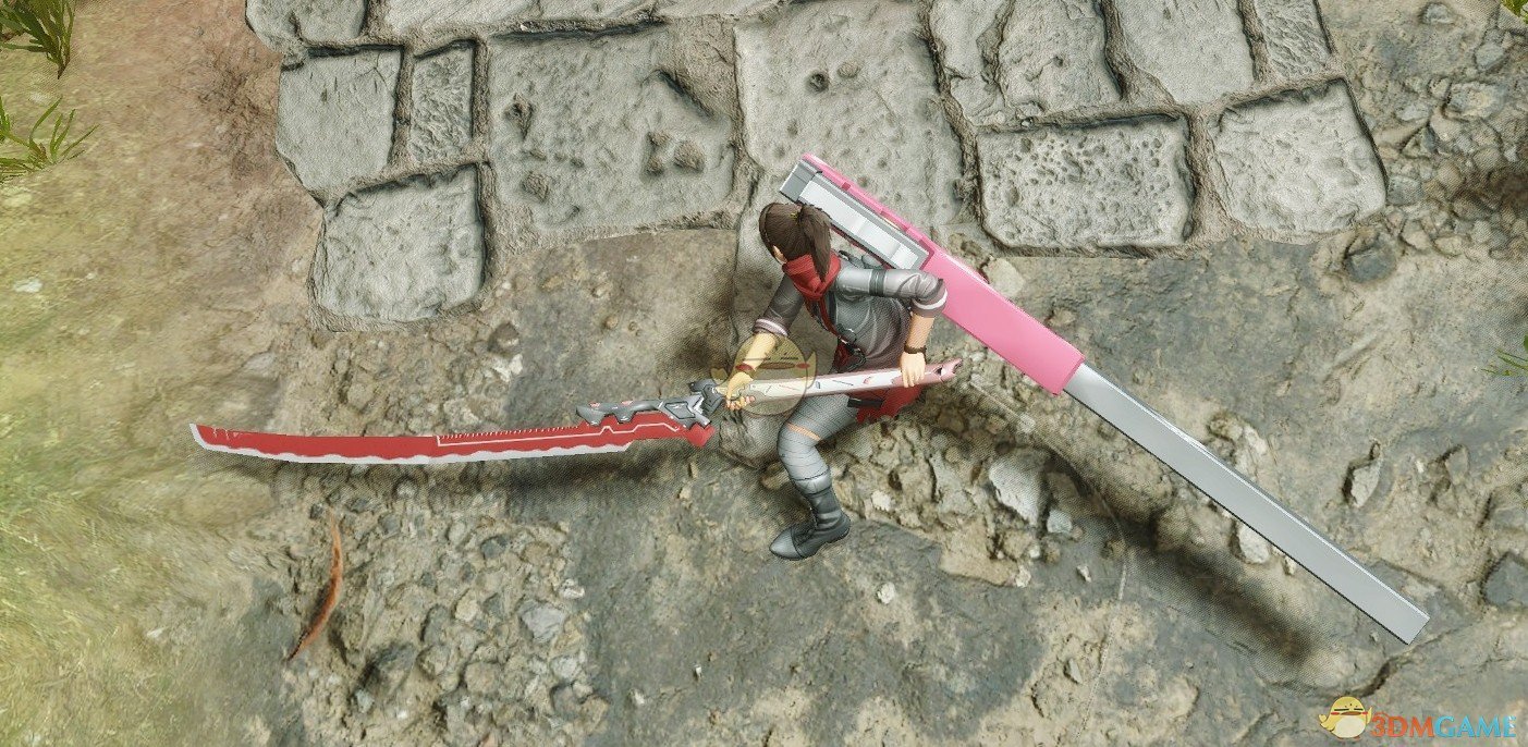 《怪物猎人：崛起》露西亚的樱花刀武器外观MOD下载