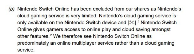 CMA文件泄露：任天堂会员服务或将延续到Switch 2