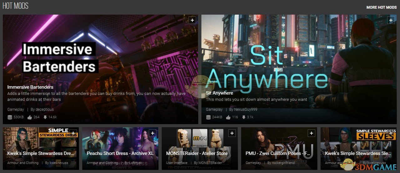 《赛博朋克2077》MONSTERaider商店MOD下载