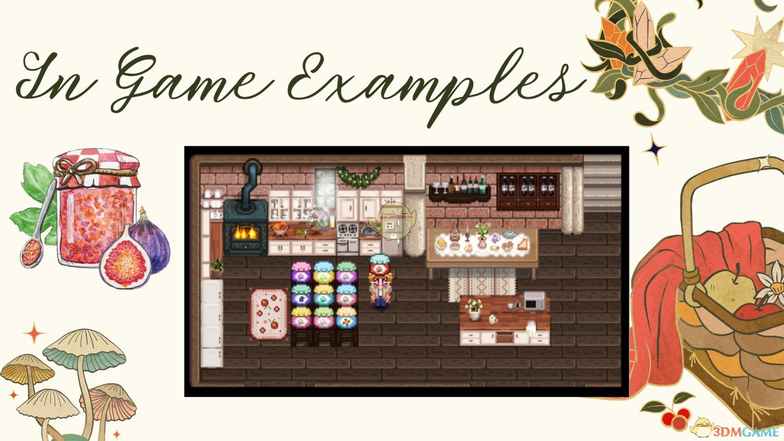 《星露谷物语》Wildflour的特色果酱和果冻MOD下载