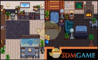 《星露谷物语》温馨的农家厨房MOD下载