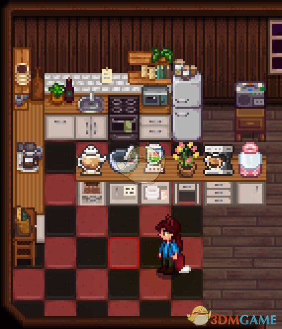 《星露谷物语》Wildflour的机器用于温馨的农家厨房MOD下载