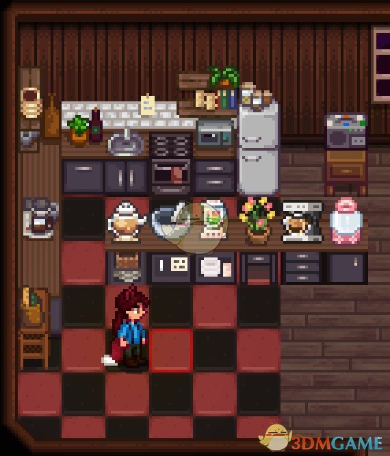 《星露谷物语》Wildflour的机器用于温馨的农家厨房MOD下载