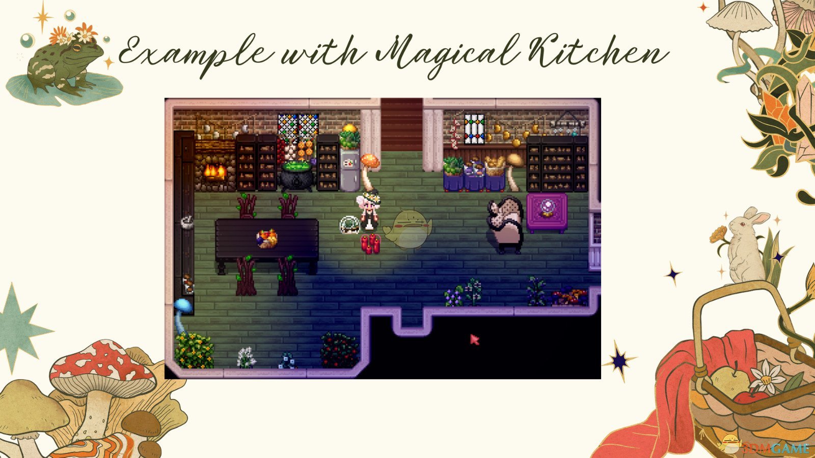 《星露谷物语》魔法厨房家具套装MOD下载