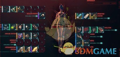 《赛博朋克2077》全义体槽MOD