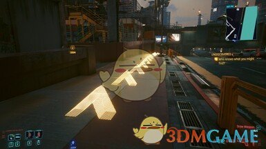 《赛博朋克2077》全息导航MOD
