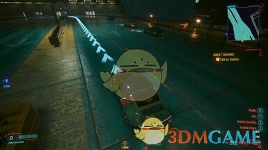 《赛博朋克2077》全息导航MOD