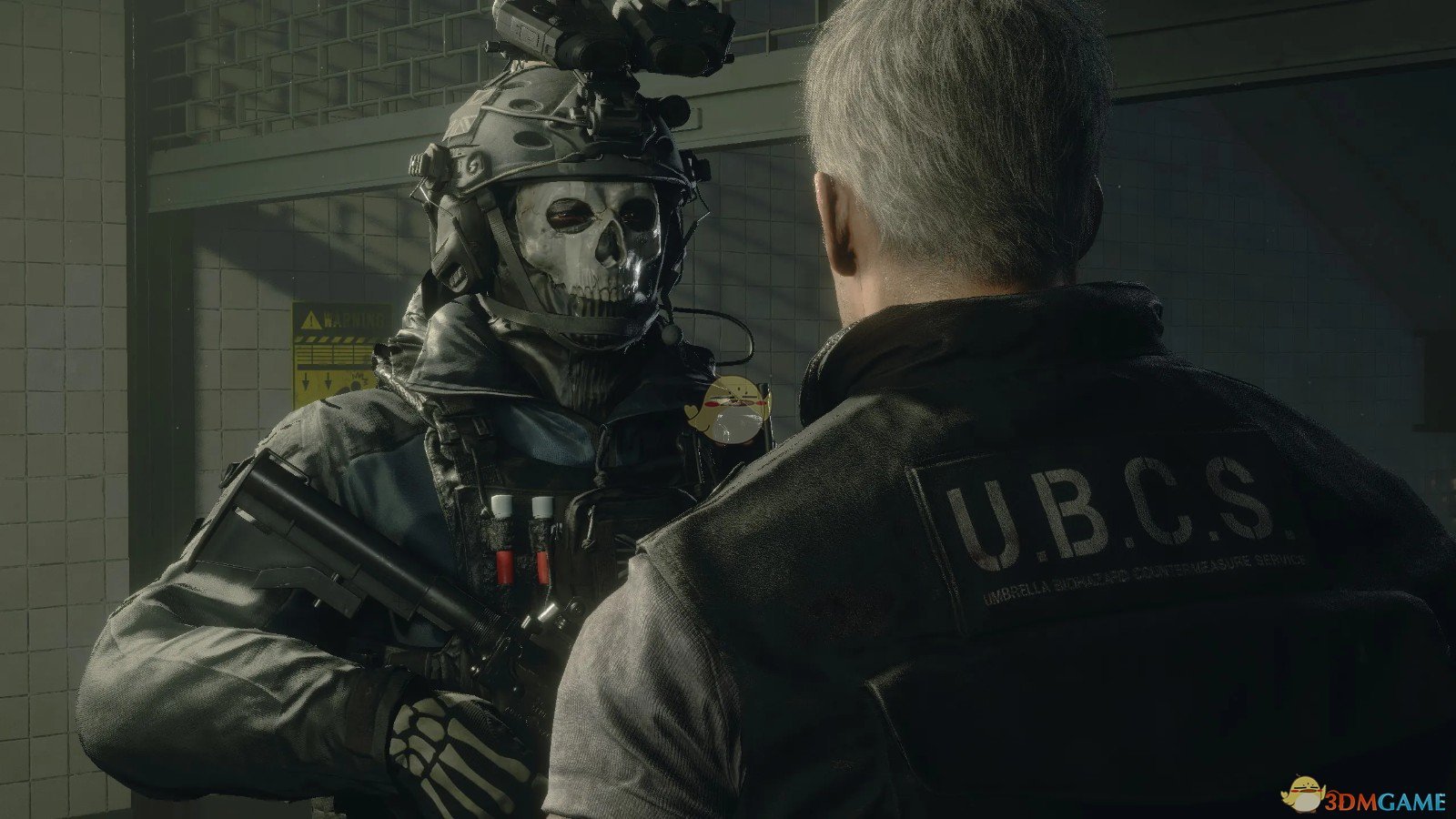 《生化危机3：重制版》卡洛斯使命召唤19幽灵外观MOD