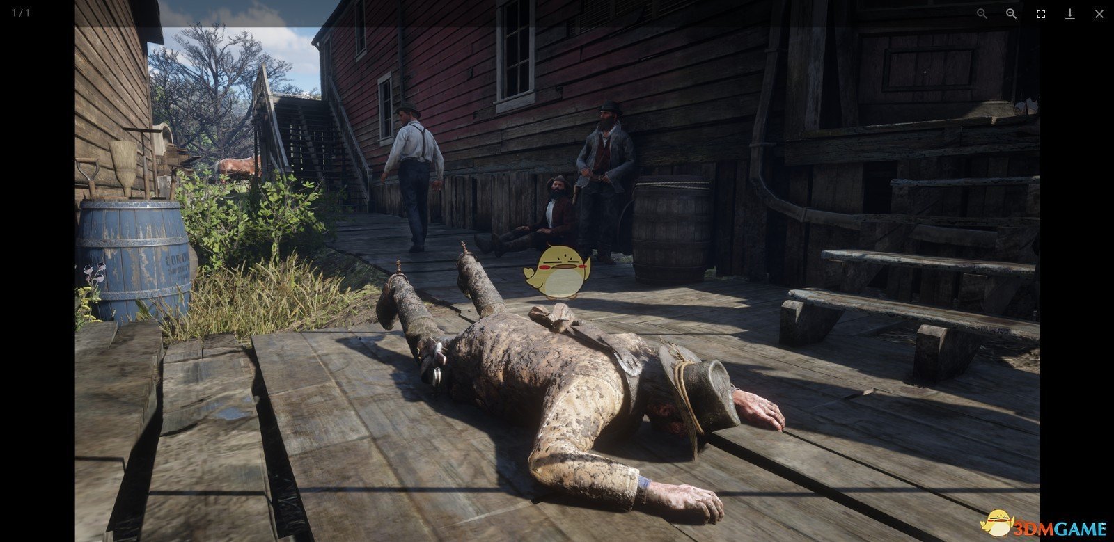 《荒野大镖客2》喝醉倒地MOD