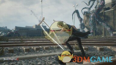 《鬼泣5》不锈钢拐杖替换V的武器MOD