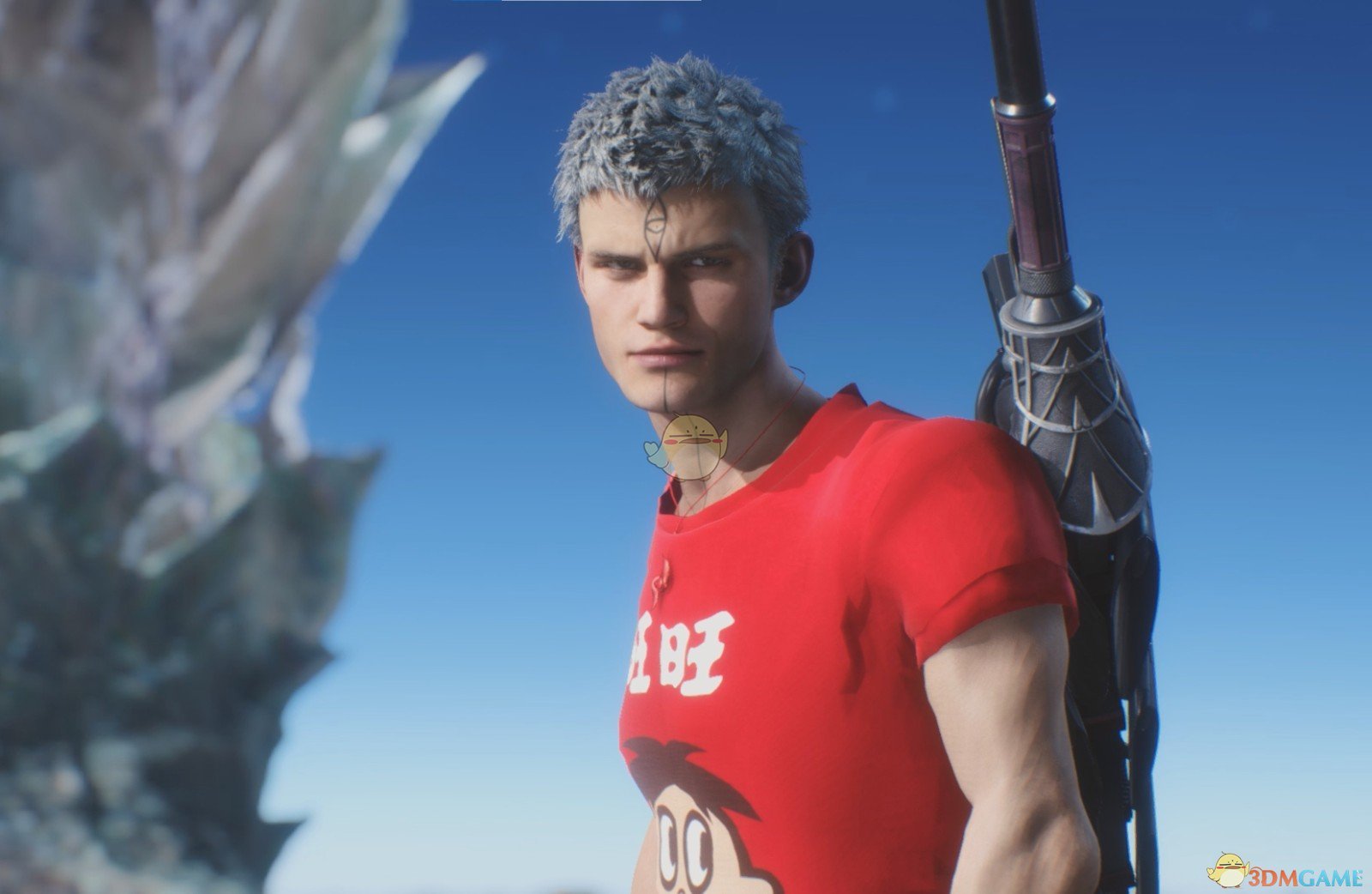 《鬼泣5》尼禄旺仔服装外观MOD