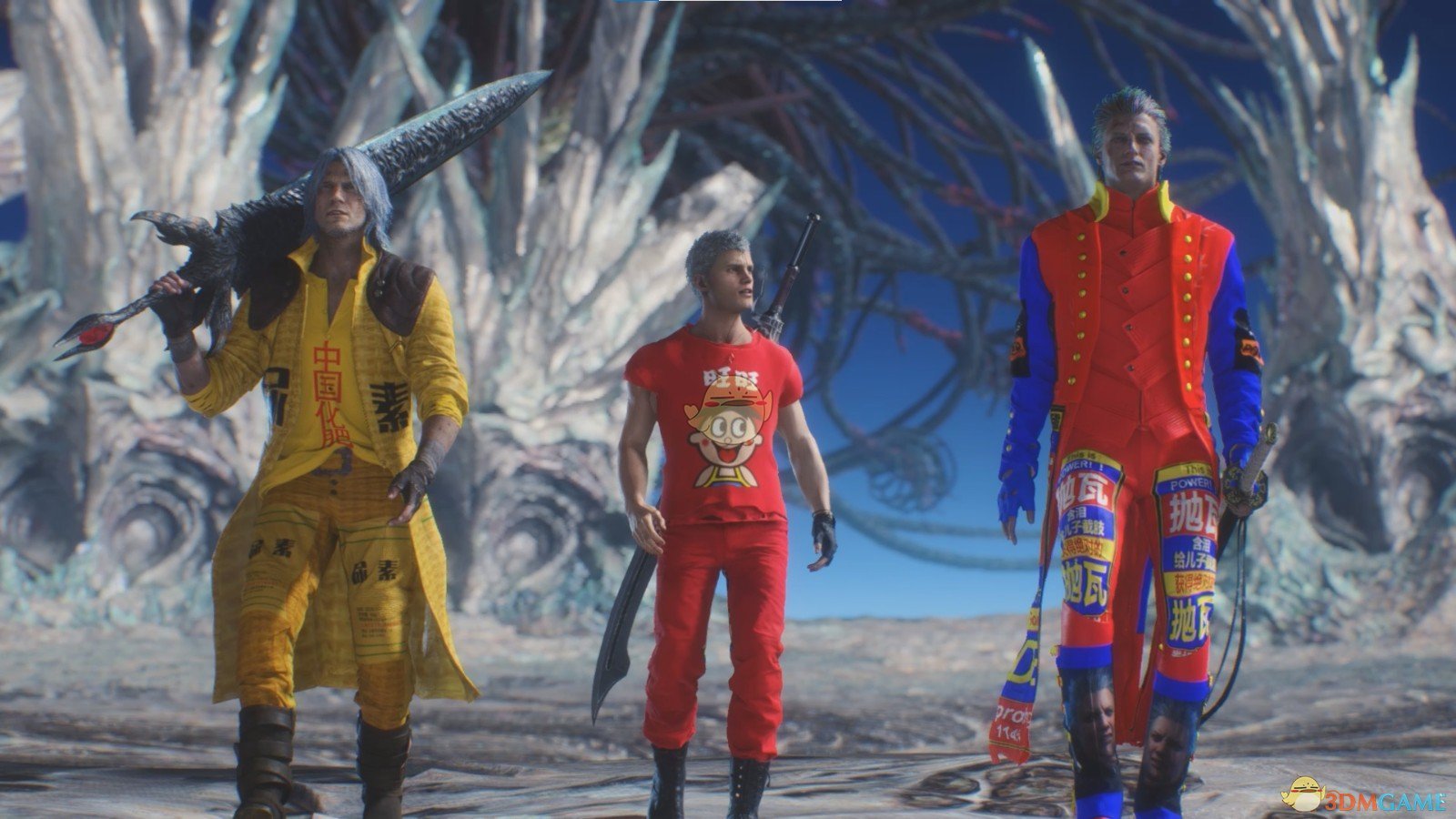 《鬼泣5》但丁尿素服装外观MOD