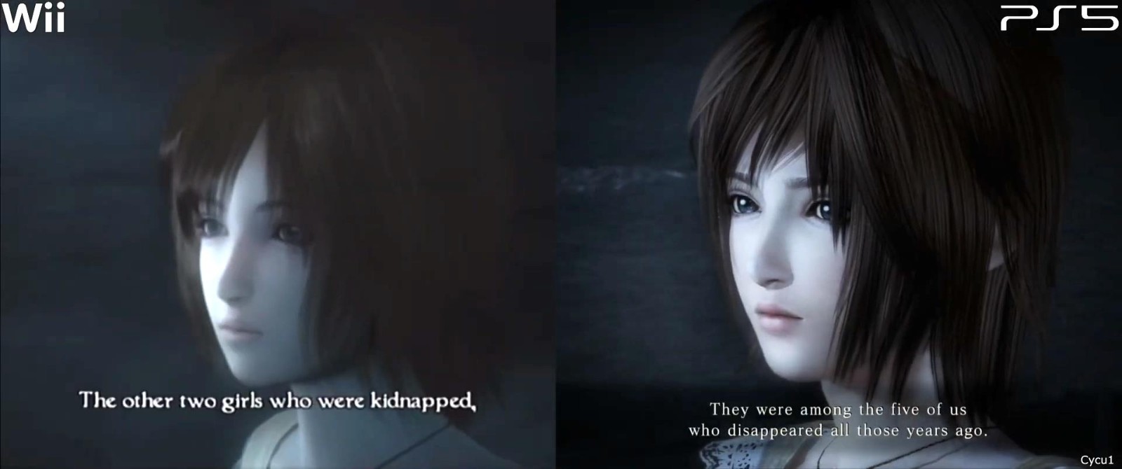 《零：月蚀的假面》重制版与原版对比 美少女颜值提升