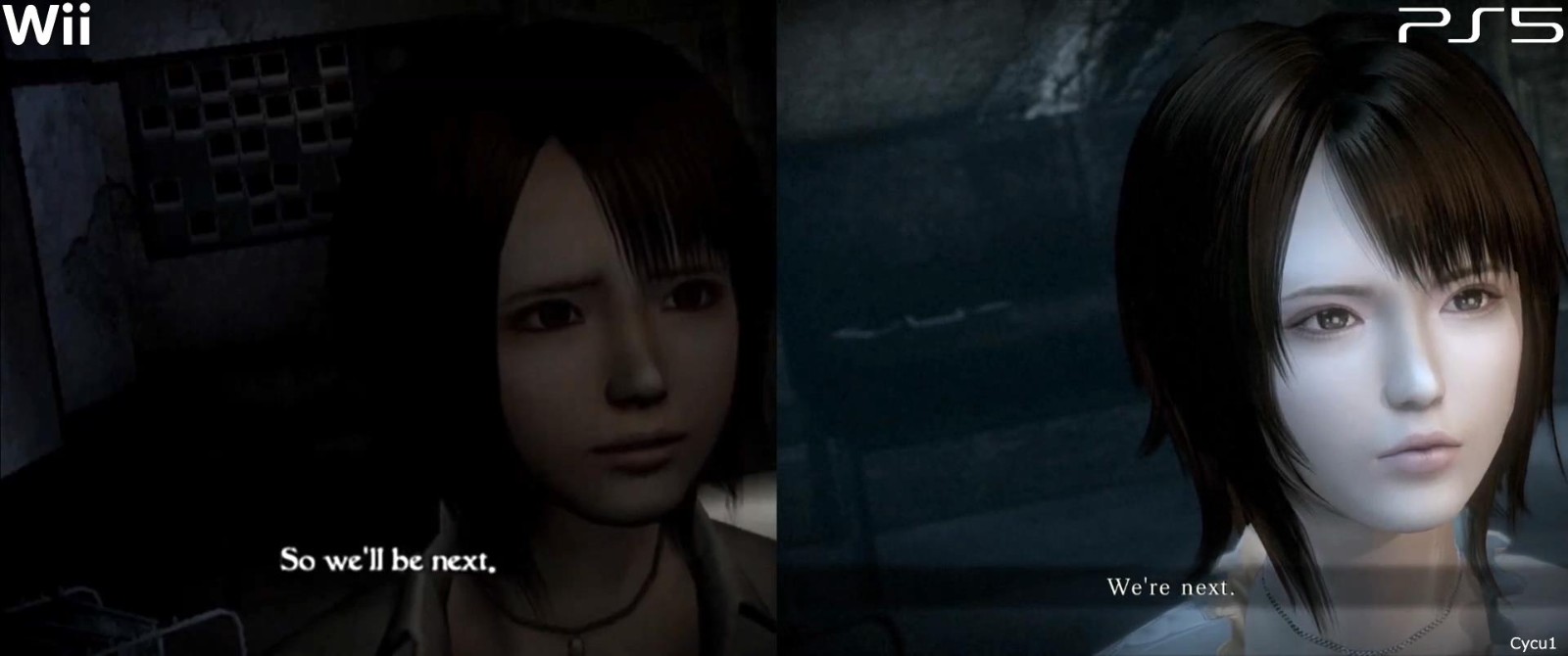 《零：月蚀的假面》重制版与原版对比 美少女颜值提升