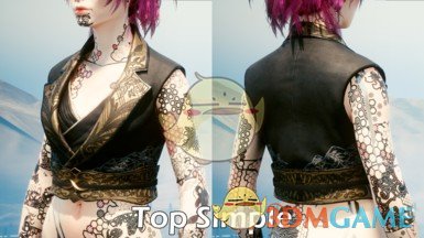 《赛博朋克2077》六号白银商店-FFVII吉恩提亚娜服装MOD