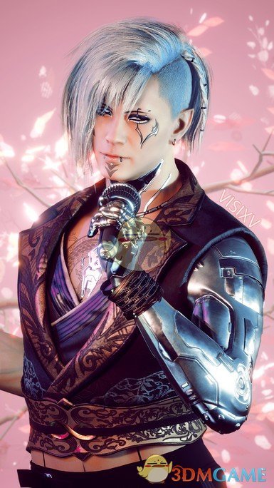 《赛博朋克2077》六号白银商店-FFVII吉恩提亚娜服装MOD