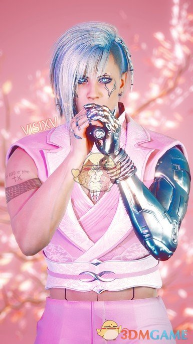 《赛博朋克2077》六号白银商店-FFVII吉恩提亚娜服装MOD