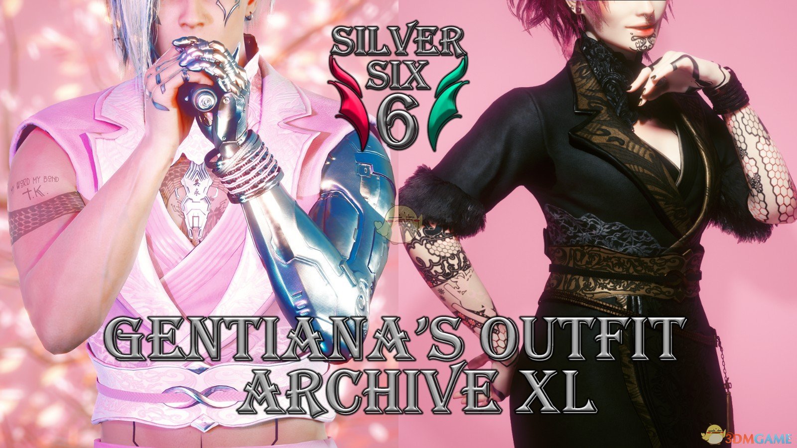 《赛博朋克2077》六号白银商店-FFVII吉恩提亚娜服装MOD