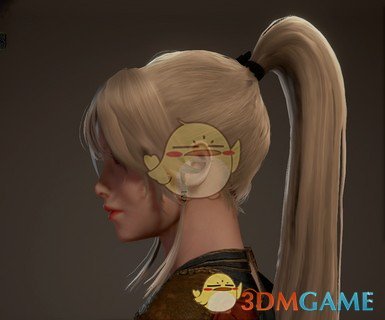 《怪物猎人：世界》高马尾发型MOD