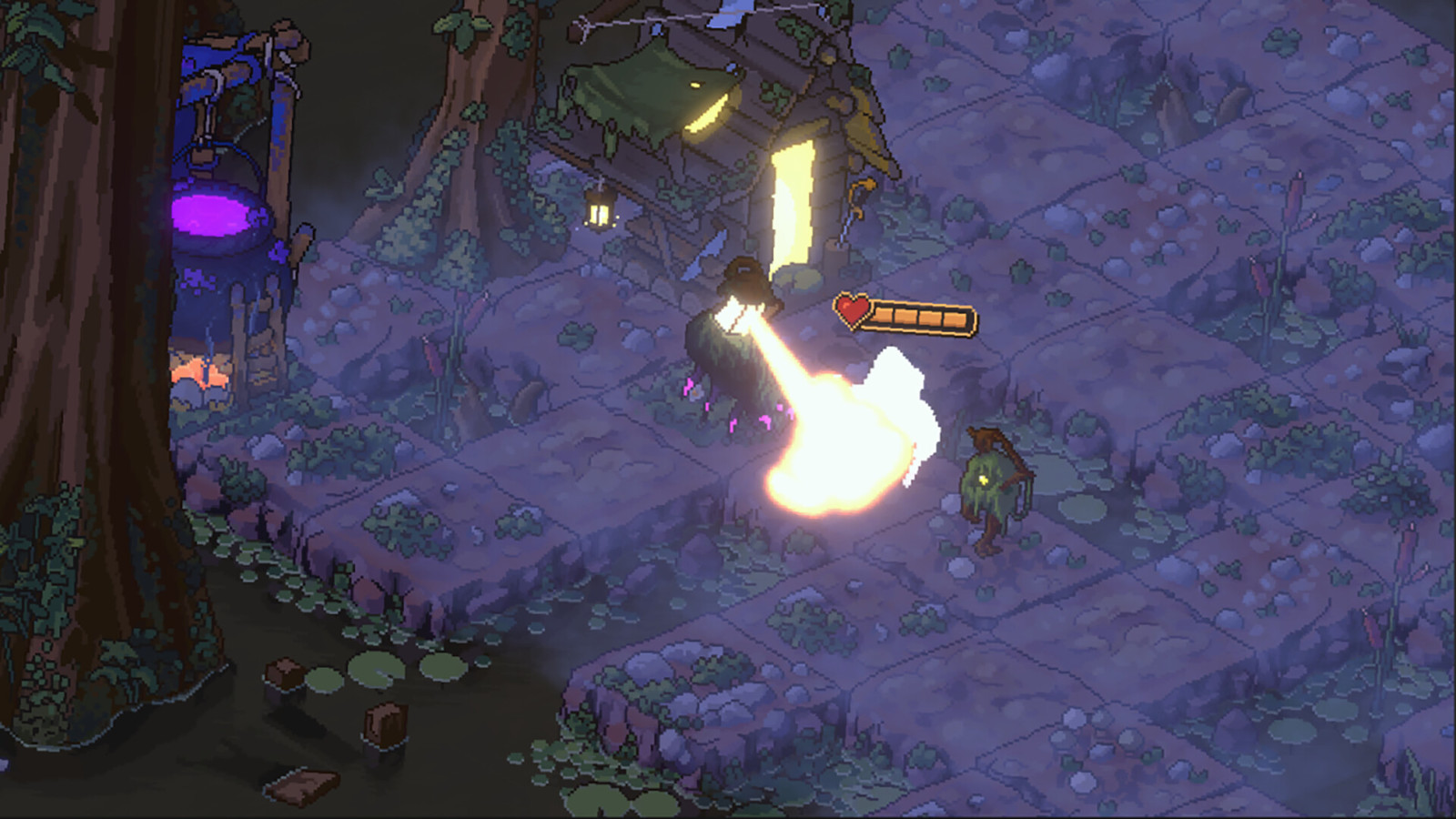 Roguelike牌组构筑游戏《Toads of the Bayou》Steam页面 明年发售