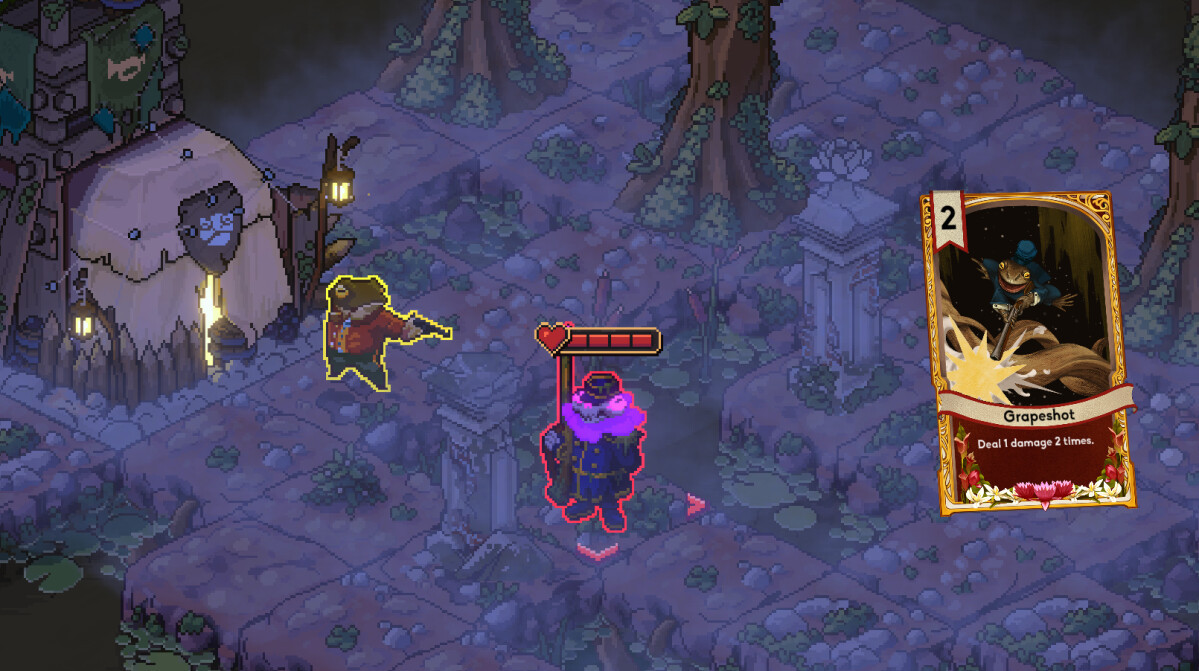 Roguelike牌组构筑游戏《Toads of the Bayou》Steam页面 明年发售