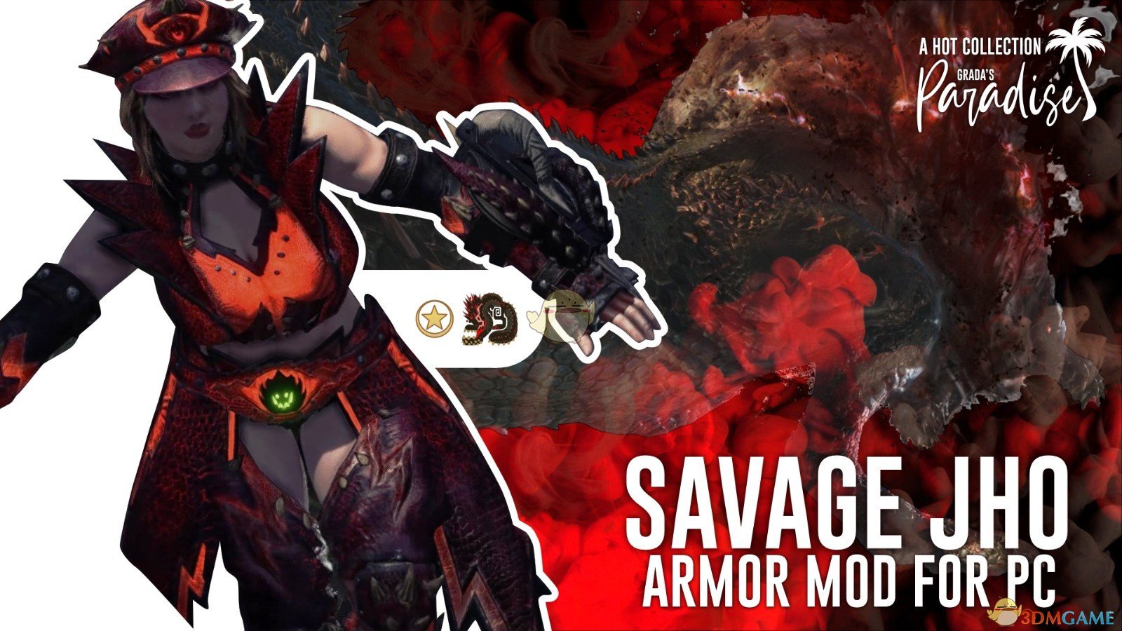 《怪物猎人：世界》EBB版贪欲套装外观MOD